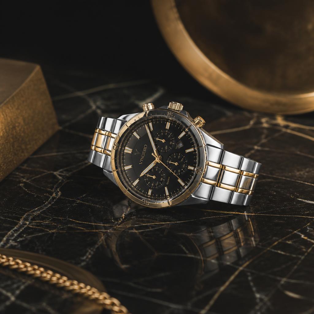 Reloj premium editorial